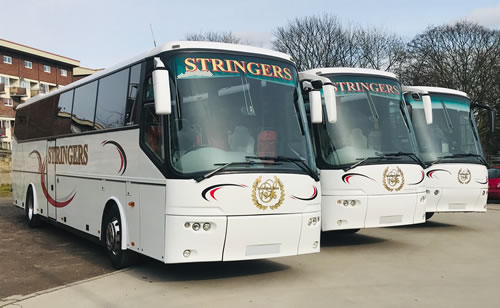 3 coaches at Stringers Coaches